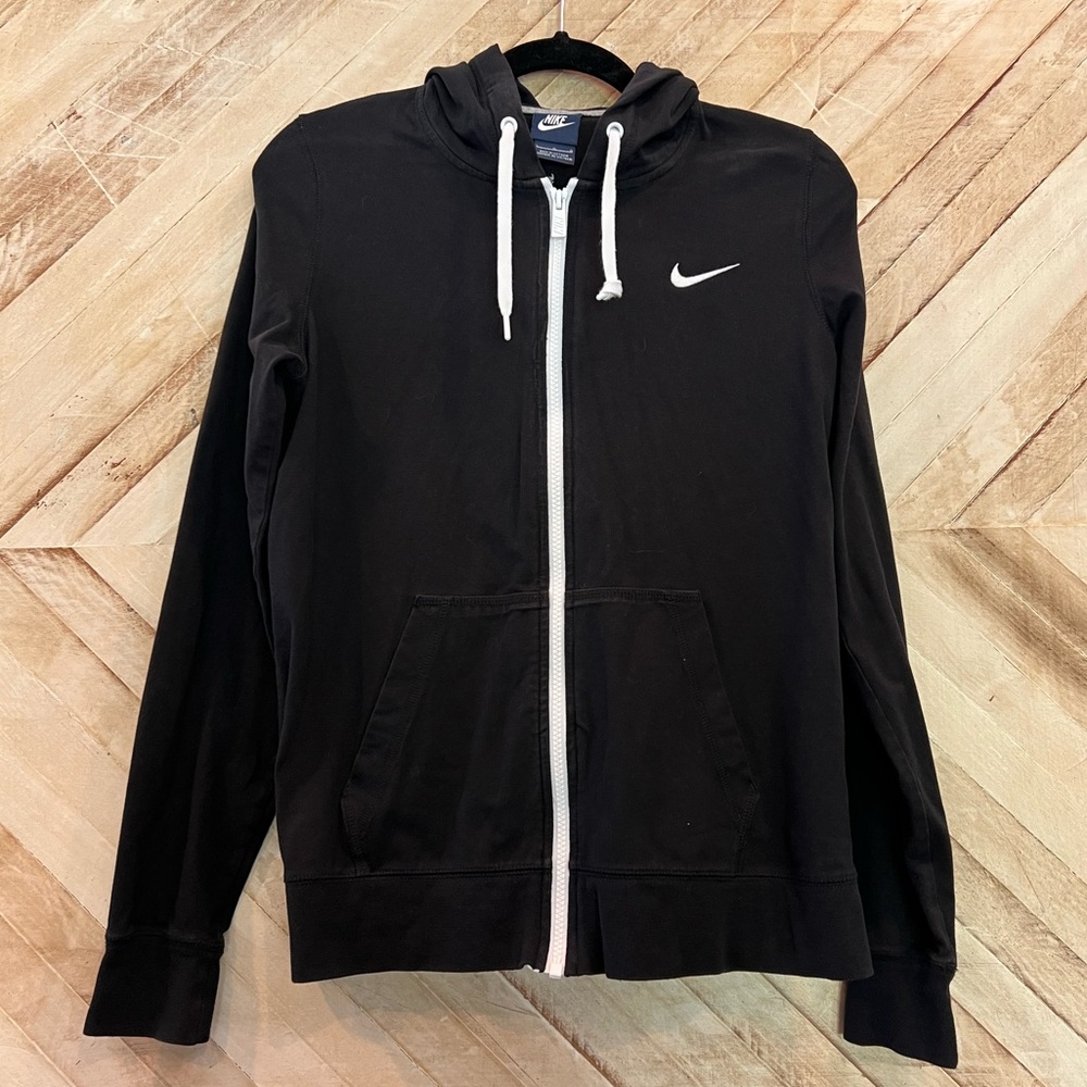 Nike Black Zip Up Hoodie